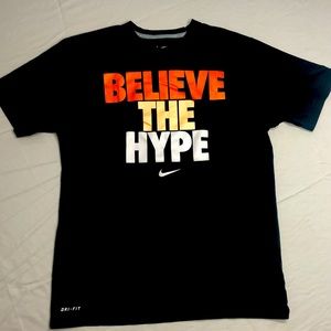 Nike “BELIEVE IN THE HYPE” T-shirt size medium